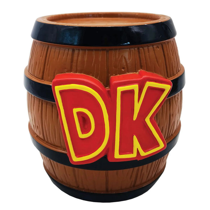 Super Mario - Donkey Kong Barrel - Money box