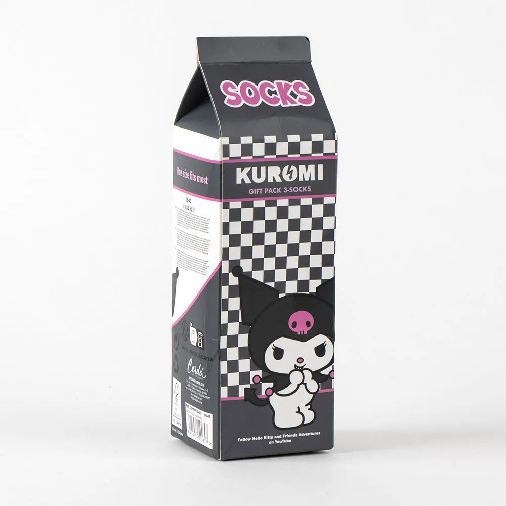 Hello Kitty - Sanrio Kuromi - Sukat (3 kpl setti)