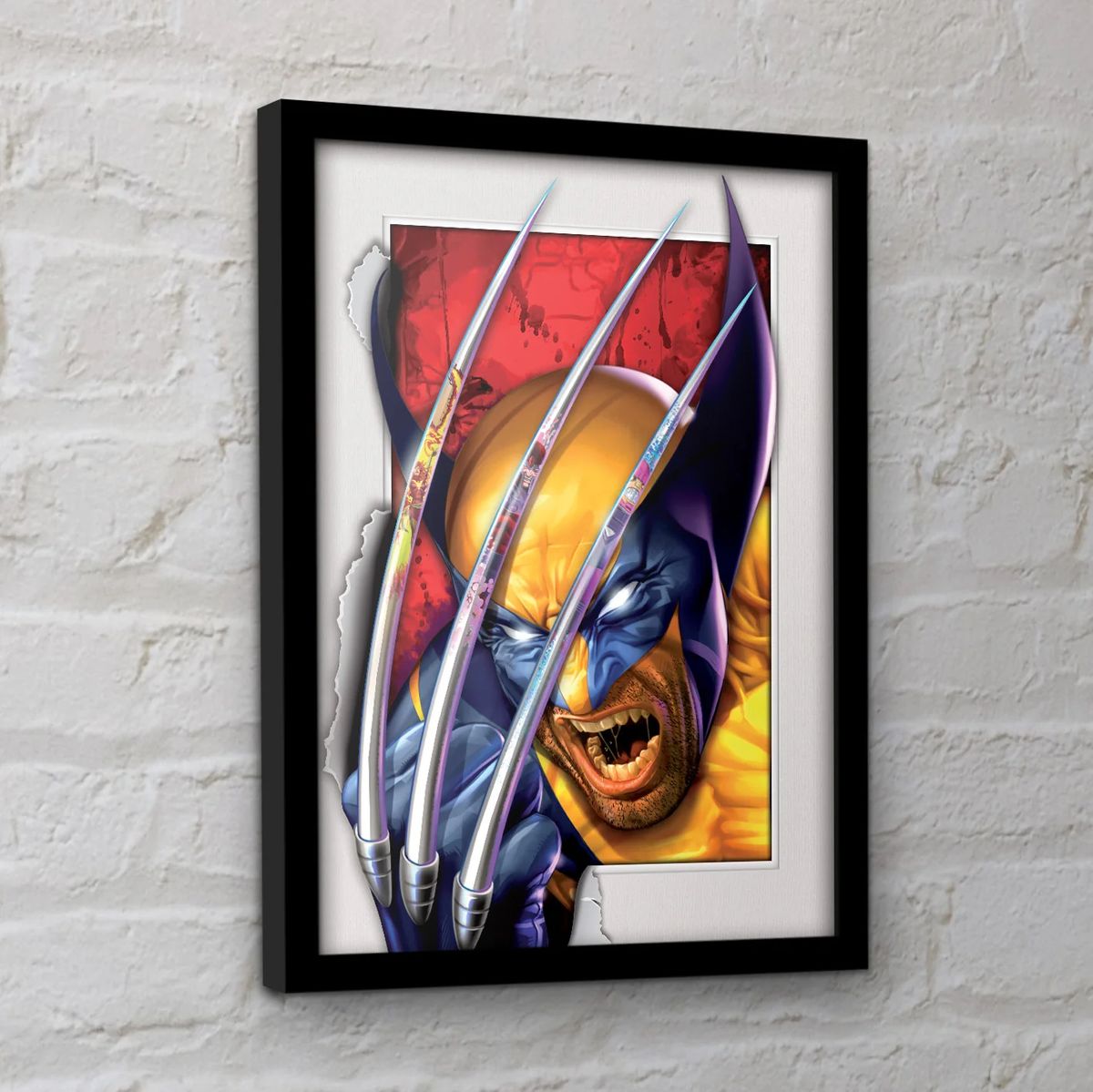 Wolverine - Breakout - Framed Art Print