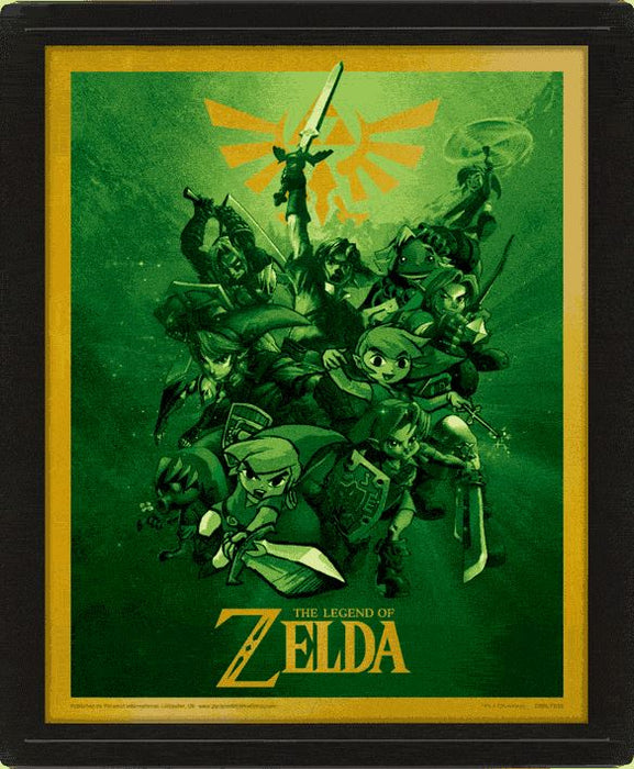 The Legend of Zelda - Link - 3D-kuva