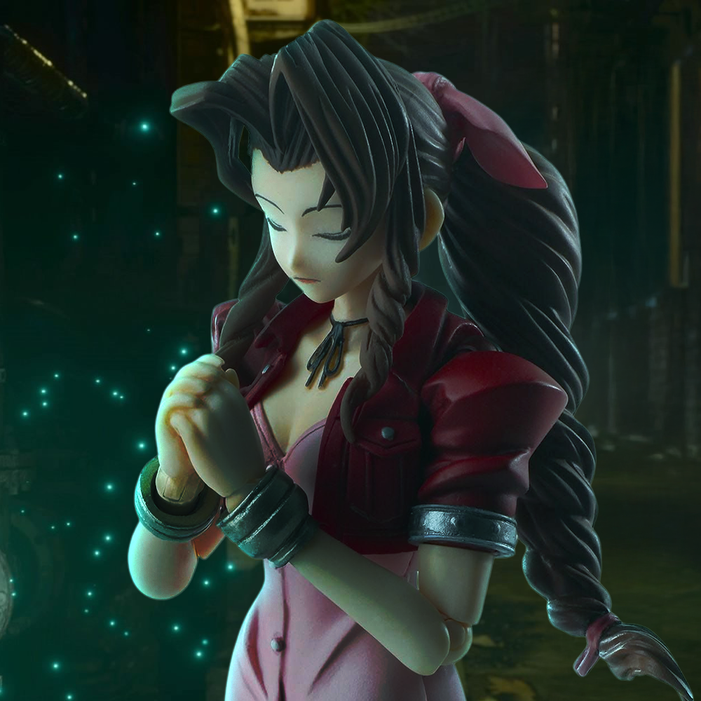 Final Fantasy - Bring Arts Aerith Gainsborough - Toimintafiguuri / toimintahahmo