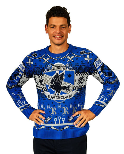 Harry Potter - Ravenclaw Quidditch - Jouluneule / joulupaita (Ugly Christmas Sweater)