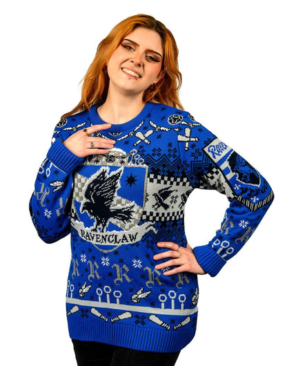 Harry Potter - Ravenclaw Quidditch - Jouluneule / joulupaita (Ugly Christmas Sweater)