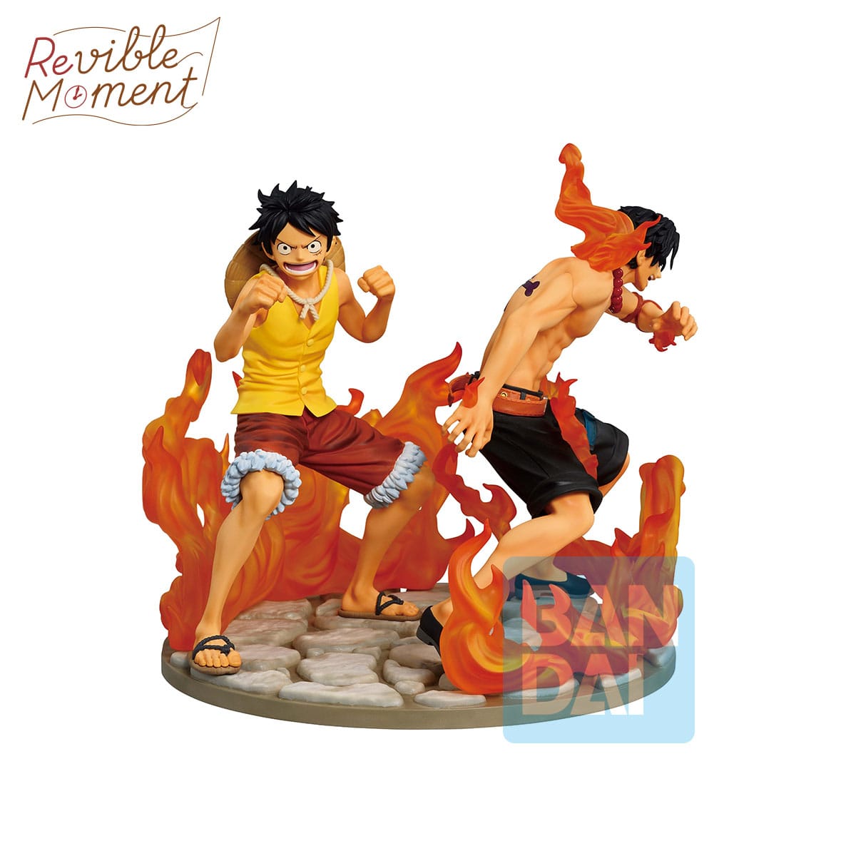 One Piece - Dramatic Memories Ichibansho Ace & Luffy - Figuuri (keräilyhahmo)