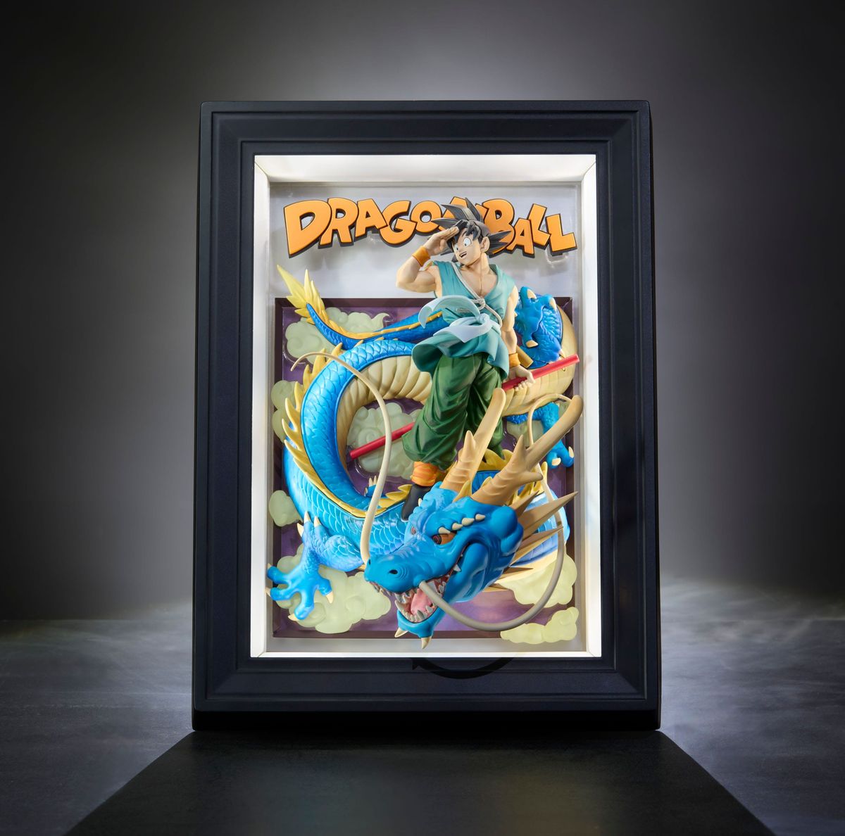 Dragon Ball - Son Goku & Dragon Tamashii Art - 3D Relief Image