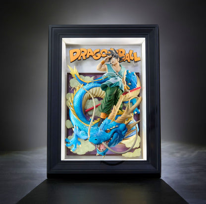 Dragon Ball - Son Goku & Dragon Tamashii Art - 3D-kohokuva