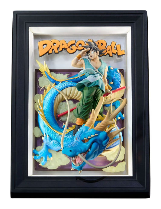 Dragon Ball - Son Goku & Dragon Tamashii Art - 3D Relief Image