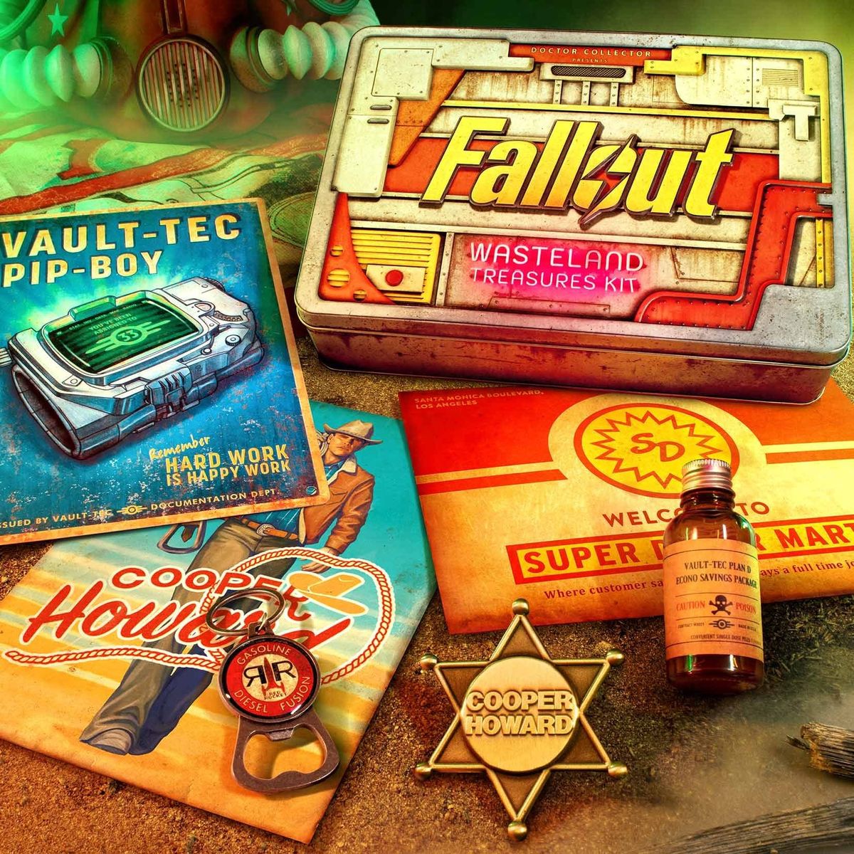 Fallout - Wasteland Treasures Kit - Gift Box - Lahjasetti