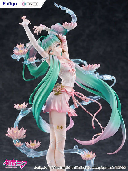 Hatsune Miku - F:NEX PVC Statue 1/7 Water Lily Ver. - Figuuri (keräilyhahmo)