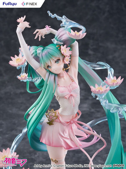 Hatsune Miku - F:NEX PVC Statue 1/7 Water Lily Ver. - Figuuri (keräilyhahmo)