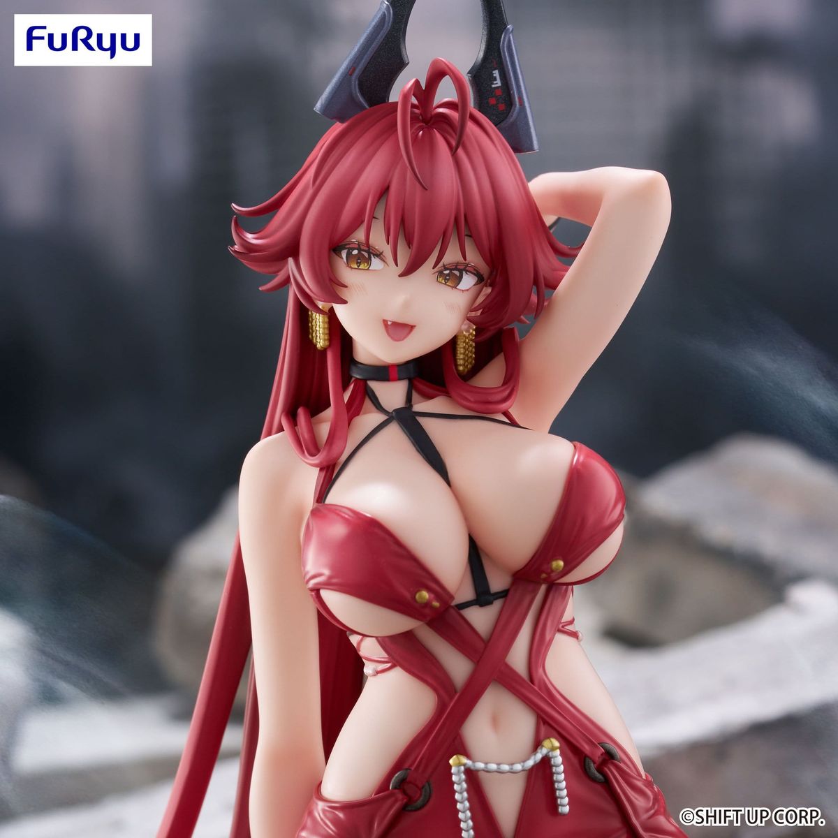 Goddess of Victory: Nikke - Red Hood: Nonsense Red - Noodle Stopper Figure