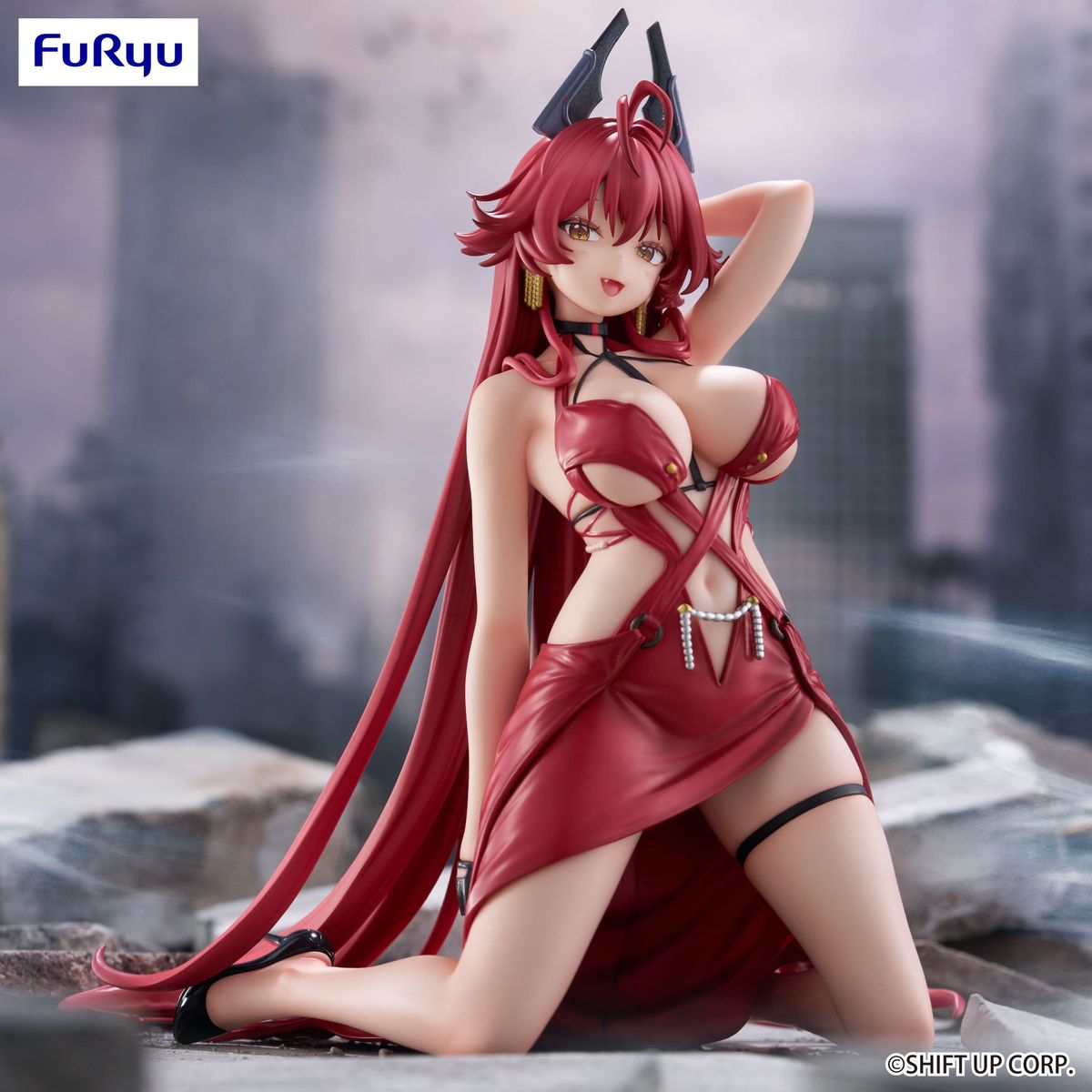Goddess of Victory: Nikke - Red Hood: Nonsense Red - Noodle Stopper Figure