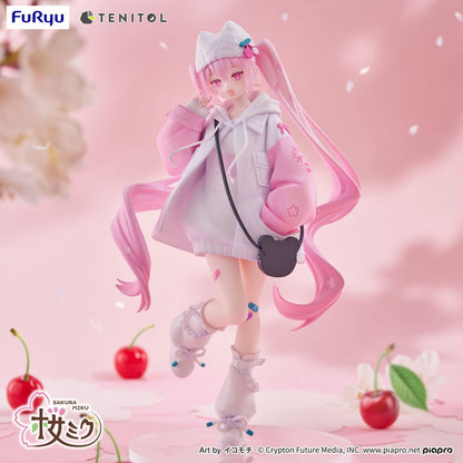 Hatsune Miku - Tenitol Sakura Miku Cool style - Figure