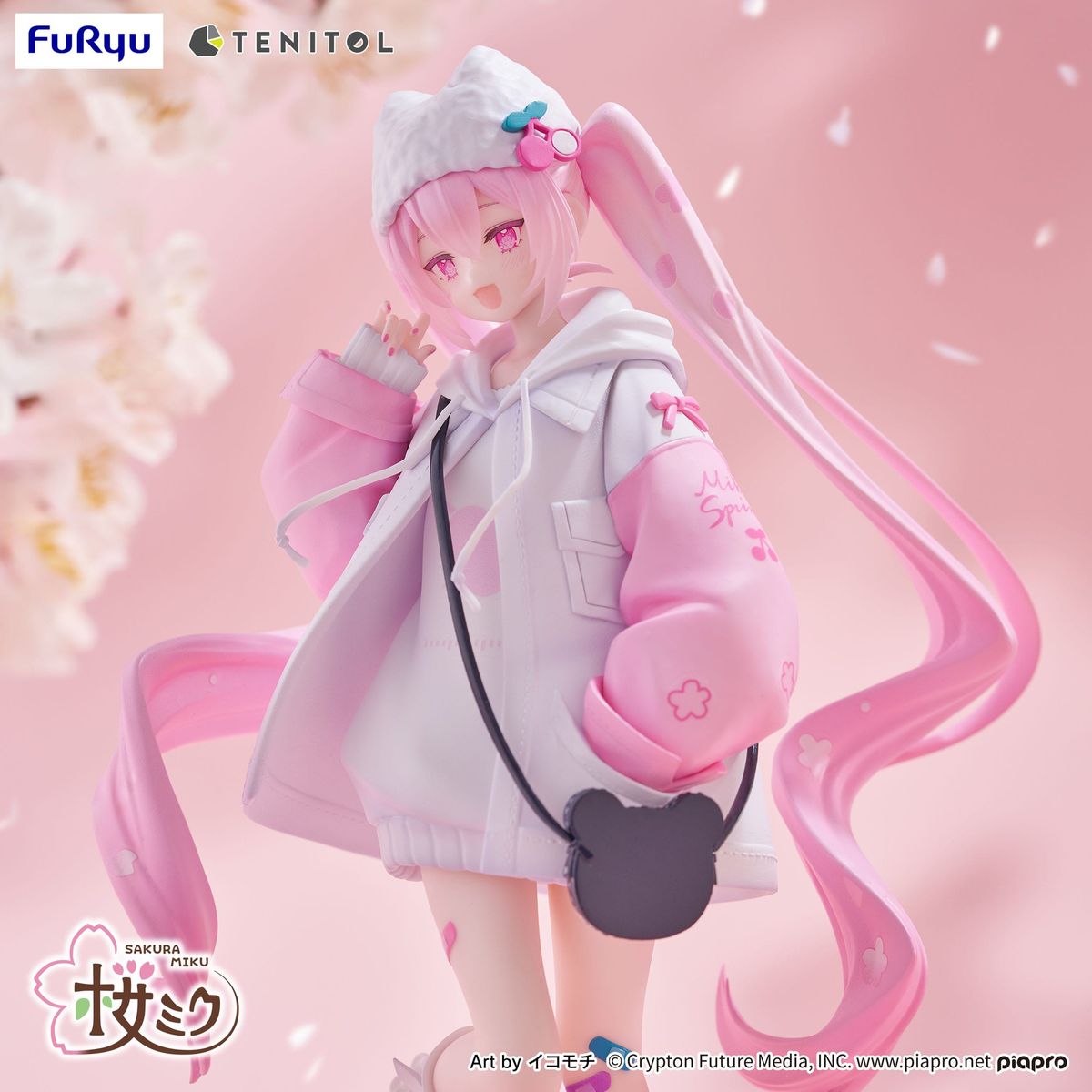 Hatsune Miku - Tenitol Sakura Miku Cool style - Figure