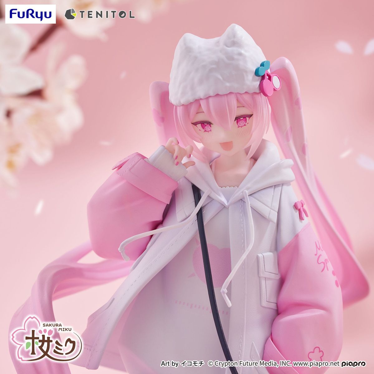 Hatsune Miku - Tenitol Sakura Miku Cool style - Figure