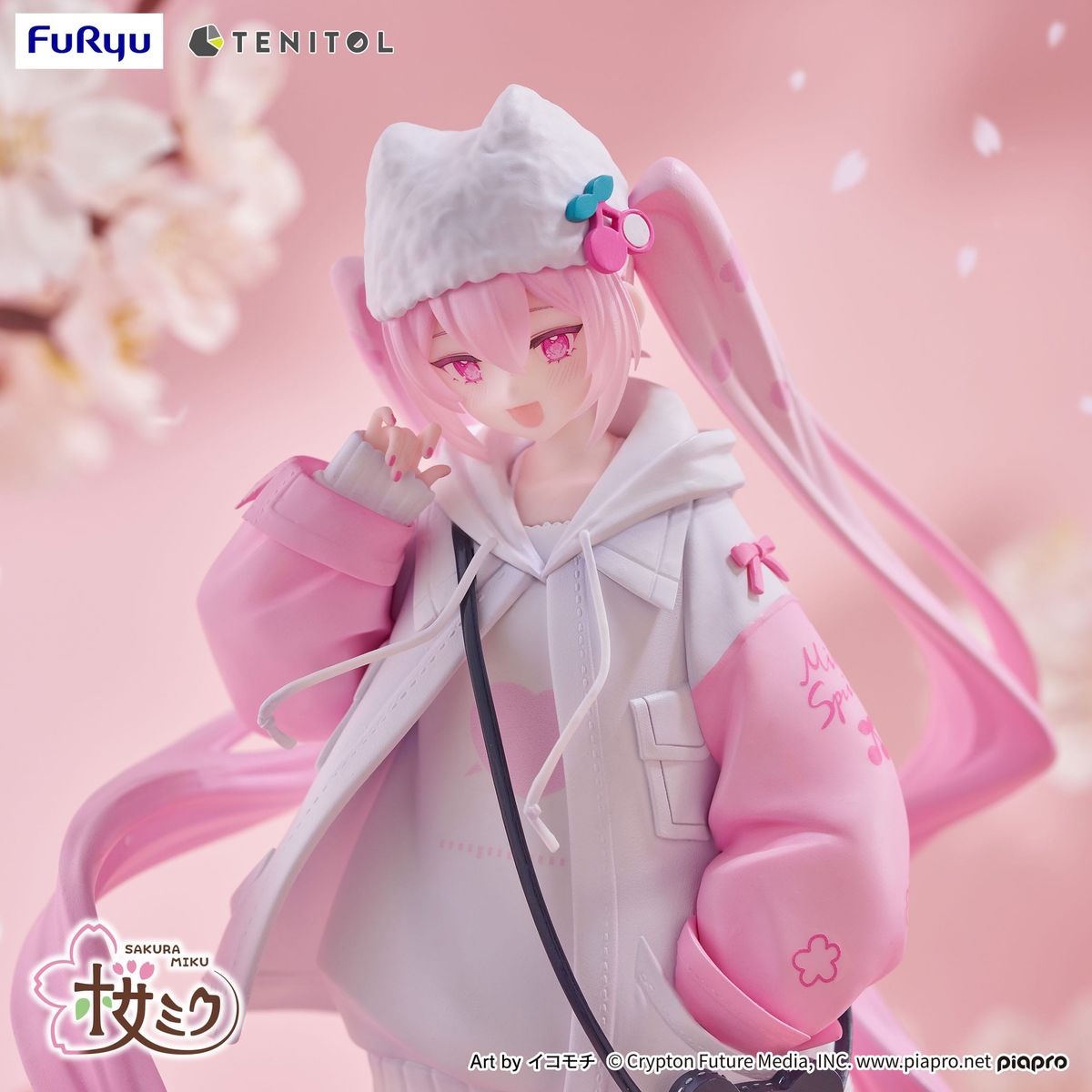 Hatsune Miku - Tenitol Sakura Miku Cool style - Figure