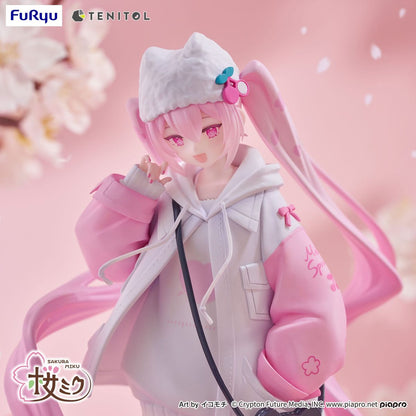 Hatsune Miku - Tenitol Sakura Miku Cool style - Figure
