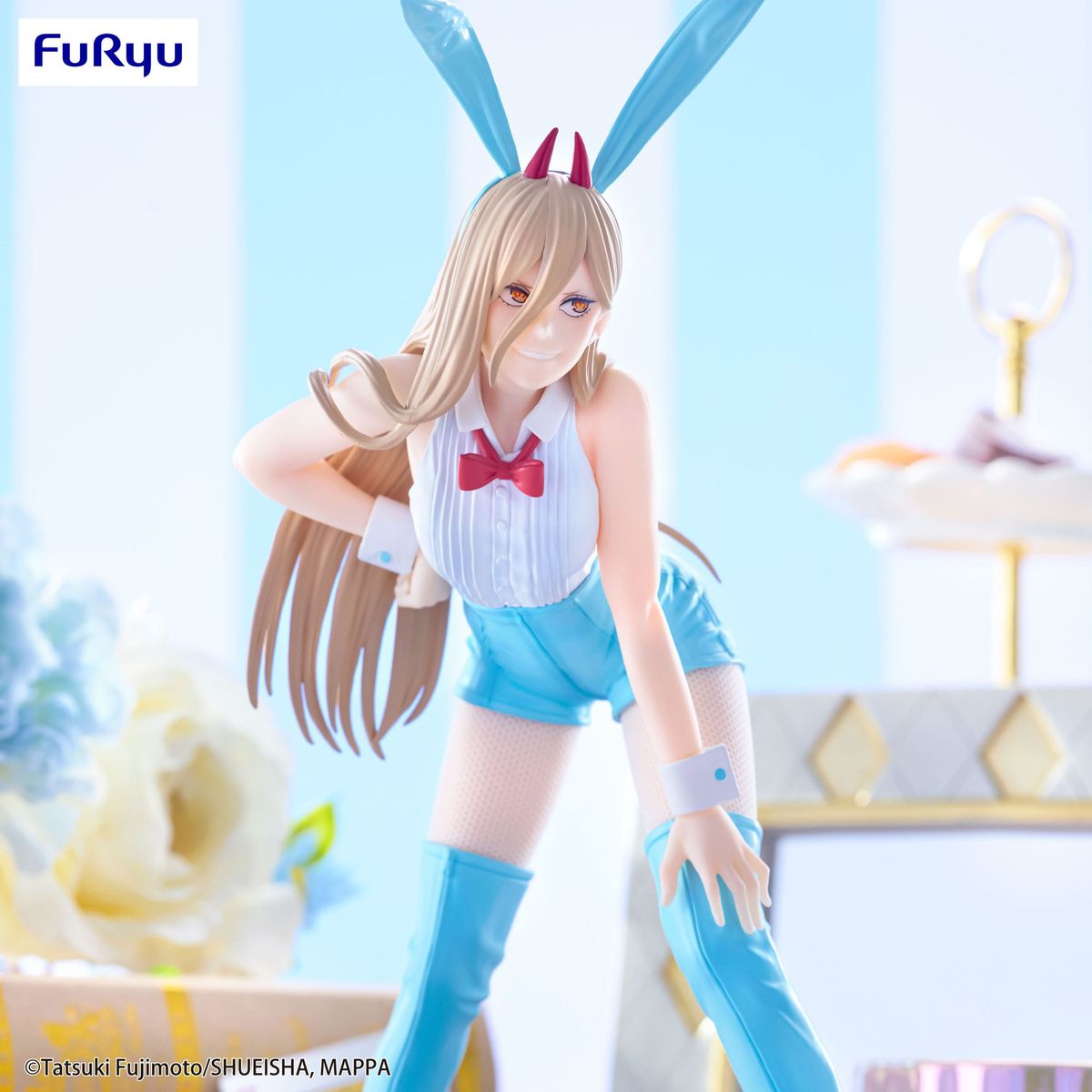 Chainsaw Man - BiCute Bunnies Power Light Blue Color - Figuuri (keräilyhahmo)