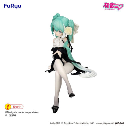 Hatsune Miku - Flower Fairy White Rose - Noodle Stopper -figuuri (keräilyhahmo)