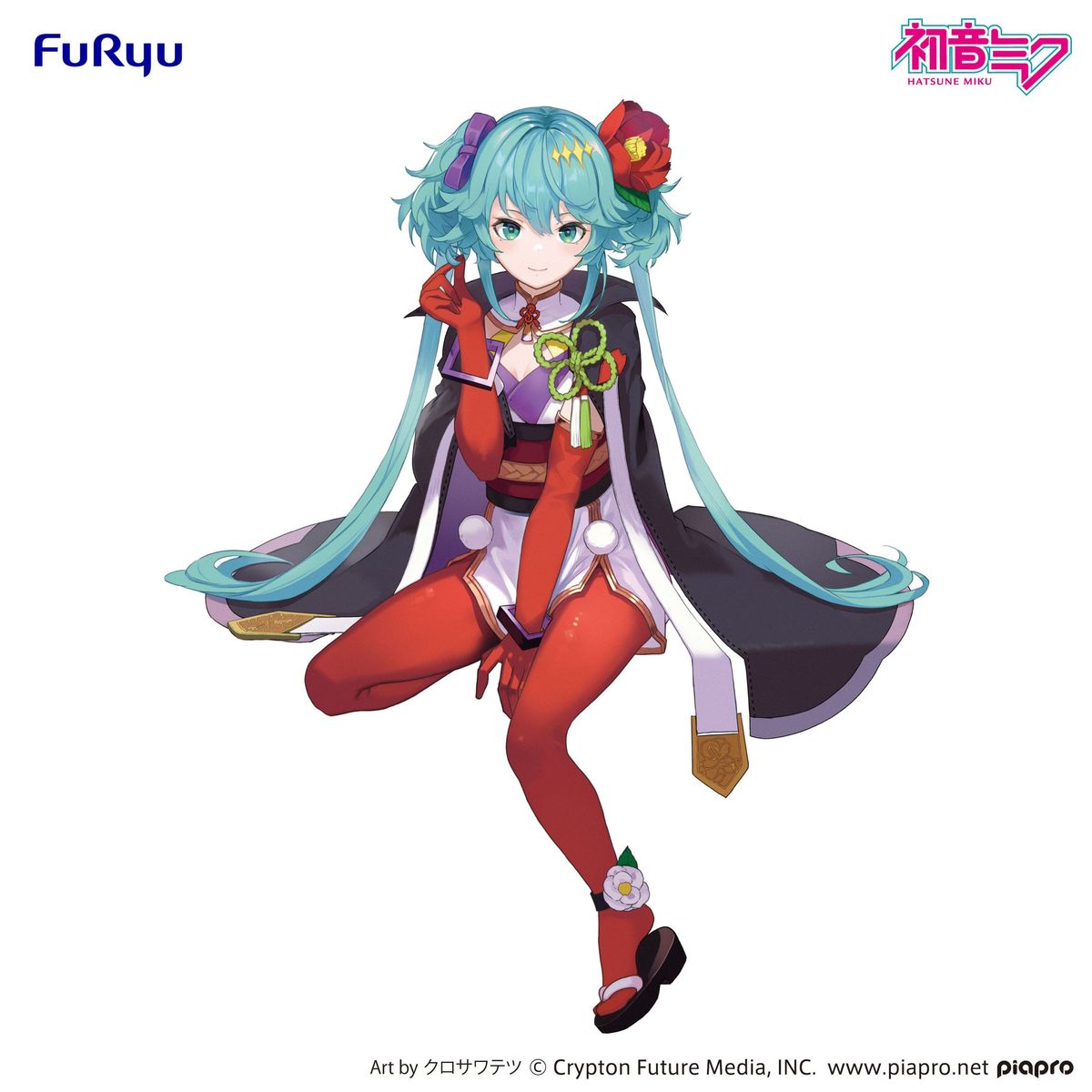 Hatsune Miku - Flower Fairy Camellia - Noodle Stopper Figure