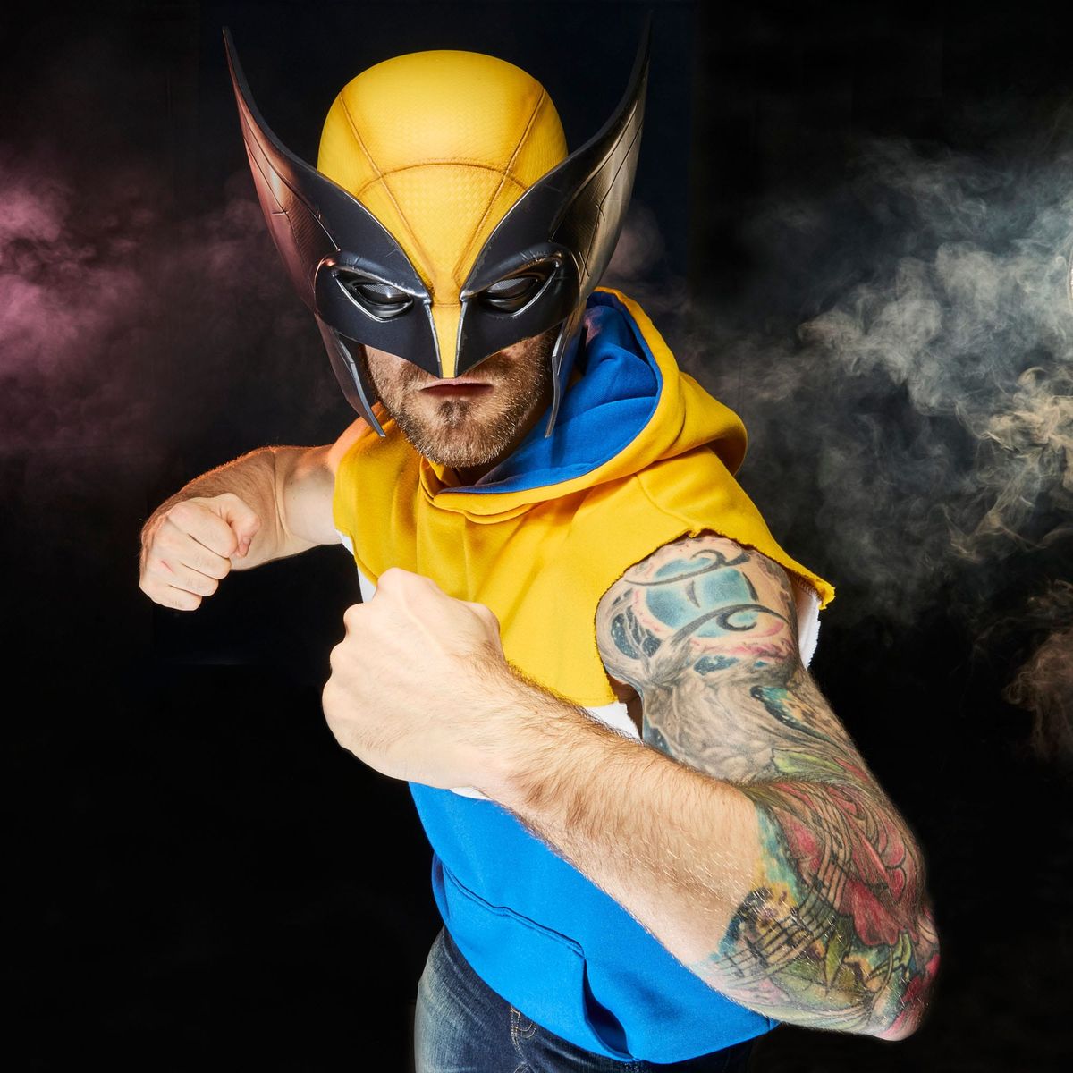 Deadpool & Wolverine - Premium Roleplay Mask Wolverine - Replika (jäljennös)