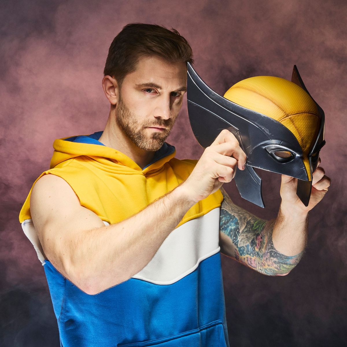 Deadpool & Wolverine - Premium Roleplay Mask Wolverine - Replika (jäljennös)