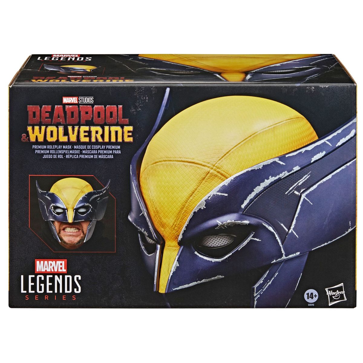 Deadpool & Wolverine - Premium Roleplay Mask Wolverine - Replika (jäljennös)