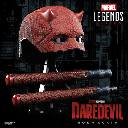 Daredevil: Born Again - Premium Roleplay Mask and Baton (replika)