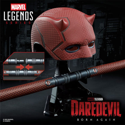 Daredevil: Born Again - Premium Roleplay Mask and Baton (replika)