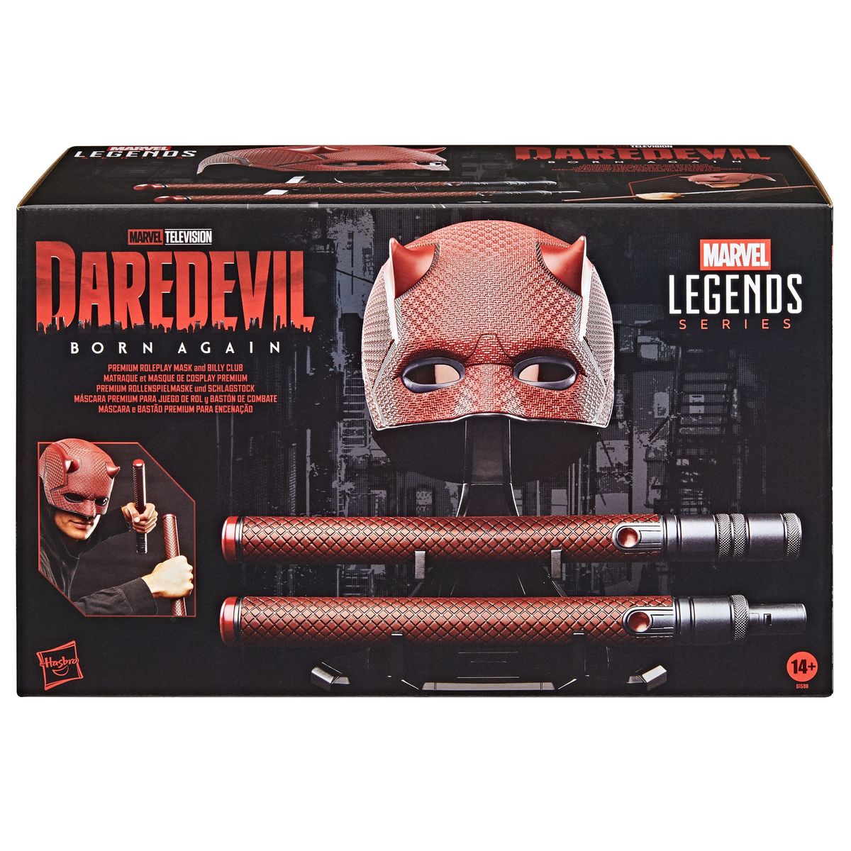 Daredevil: Born Again - Premium Roleplay Mask and Baton (replika)