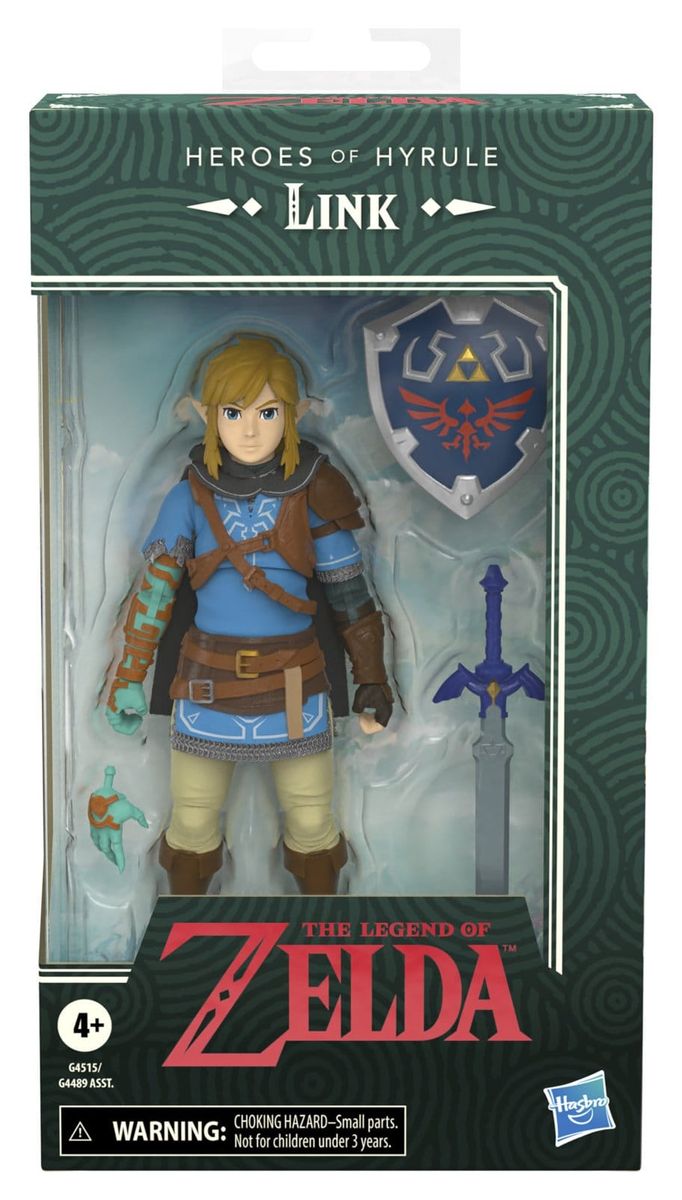 The Legend of Zelda - Tears of the Kingdom Heroes of Hyrule Link - Action Figure
