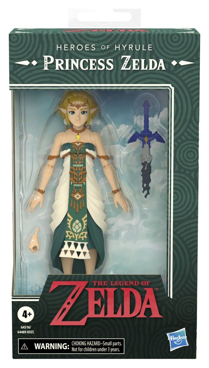 The Legend of Zelda - Tears of the Kingdom Heroes of Hyrule Princess Zelda - Action Figure