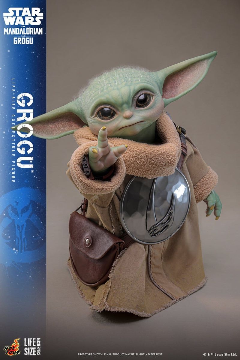 Star Wars: The Mandalorian & Grogu - Grogu 38 cm - Life Size -figuuri