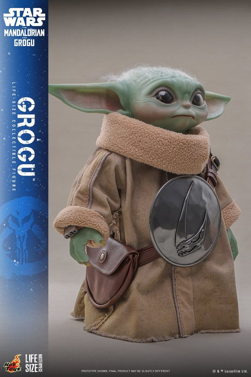 Star Wars: The Mandalorian & Grogu - Grogu 38 cm - Life Size -figuuri