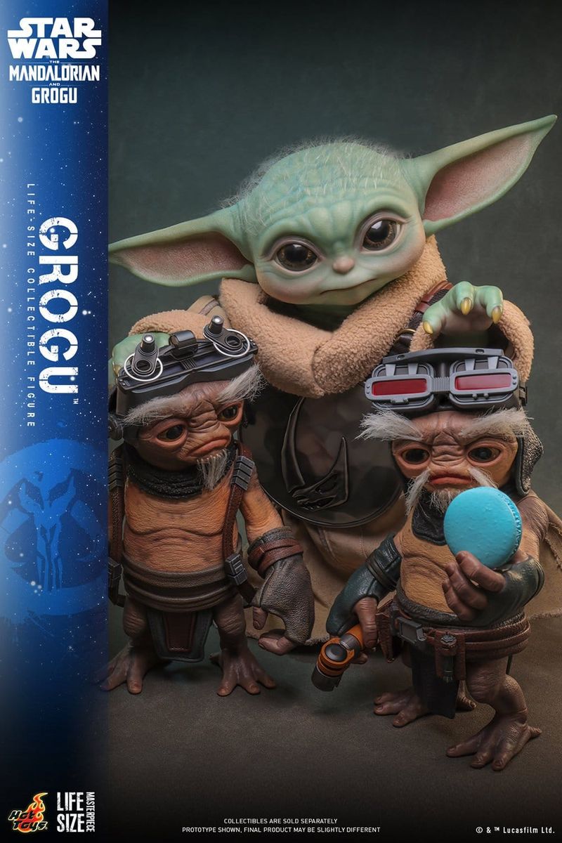 Star Wars: The Mandalorian & Grogu - Grogu 38 cm - Life Size -figuuri