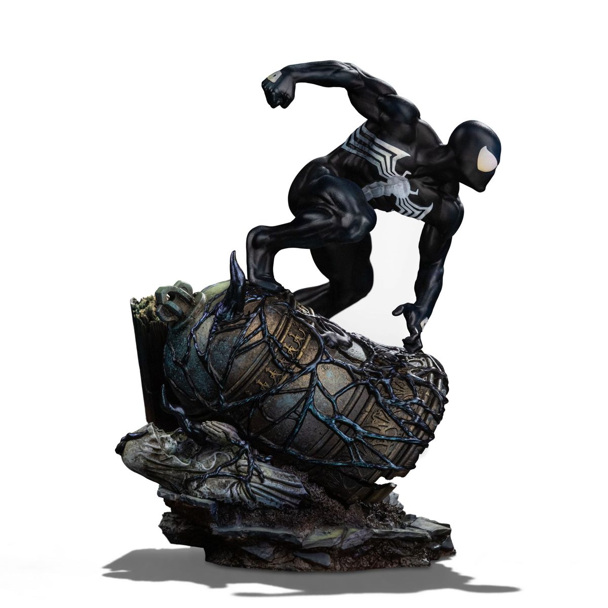 Marvel - BDS Art Scale Statue 1/10 Spider-Man Black Costume - Figure