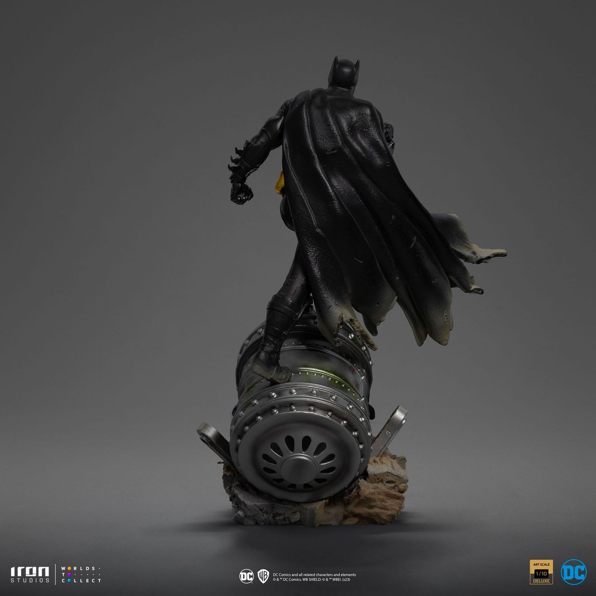 Batman - BDS Art Scale Statue 1/10 Batman Deluxe (Black Version Exclusive) - Figuuri (keräilyhahmo)