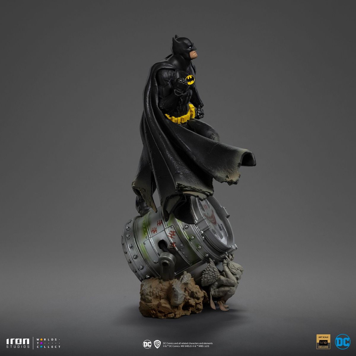 Batman - BDS Art Scale Statue 1/10 Batman Deluxe (Black Version Exclusive) - Figuuri (keräilyhahmo)
