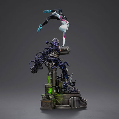 Marvel - Spider-Man vs. Villains Art Scale Statue 1/10 Ghost Spider Diorama - Figure