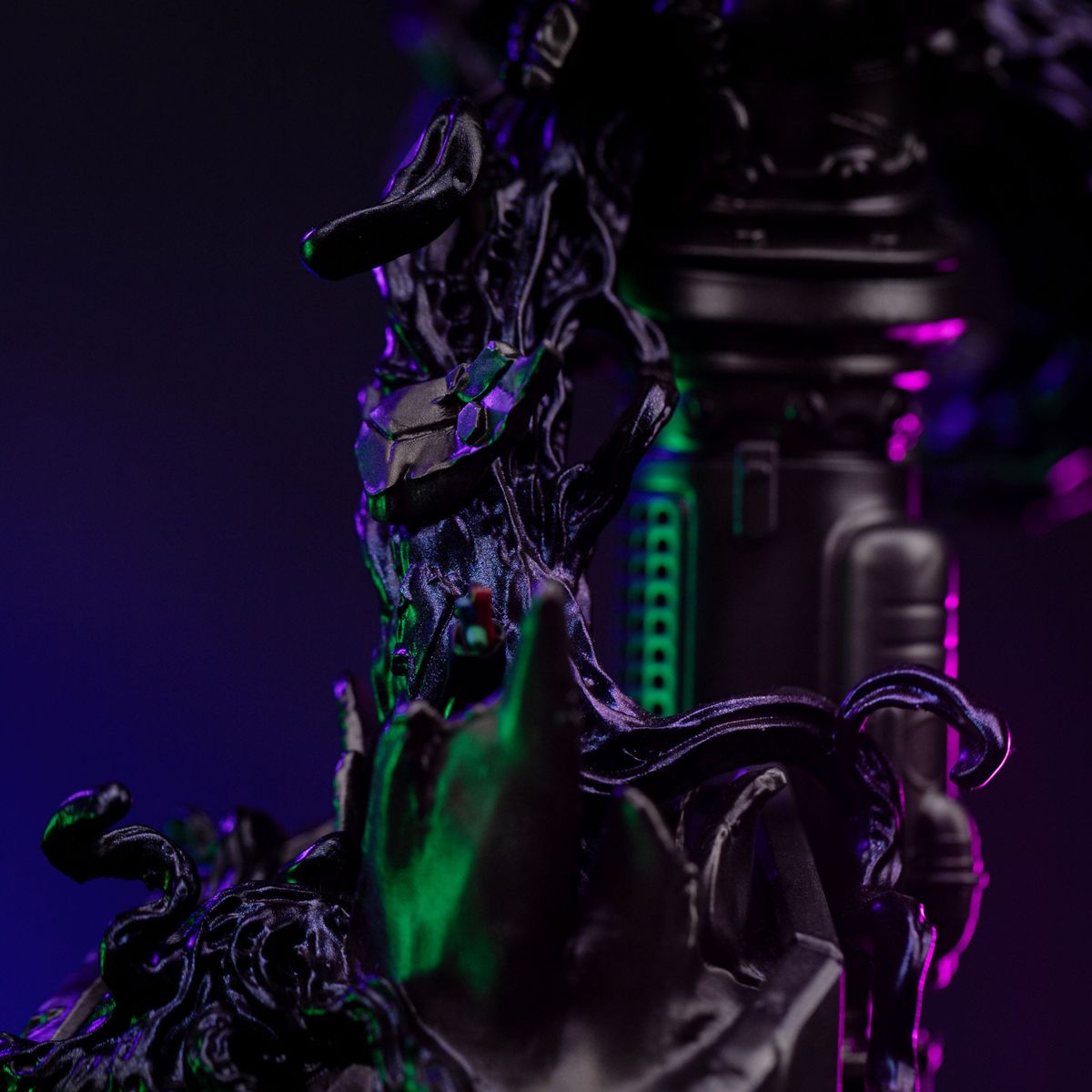 Marvel - Spider-Man vs. Villains Art Scale Statue 1/10 Ghost Spider Diorama - Figure