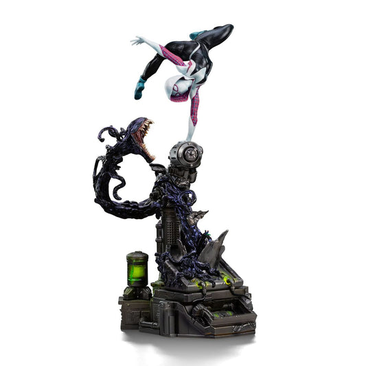 Marvel - Spider-Man vs. Villains Art Scale Statue 1/10 Ghost Spider Diorama - Figure