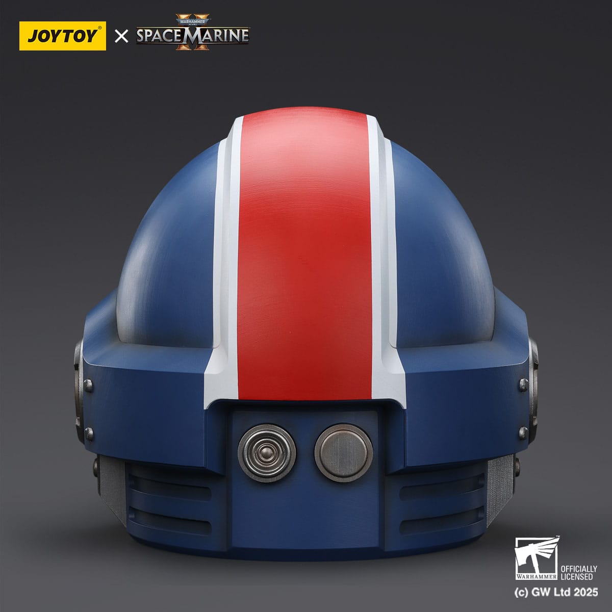 Warhammer 40,000 - Space Marine 2 Ultramarines Lieutenant Titus - Replica Helmet (replika/jäljitelmä)