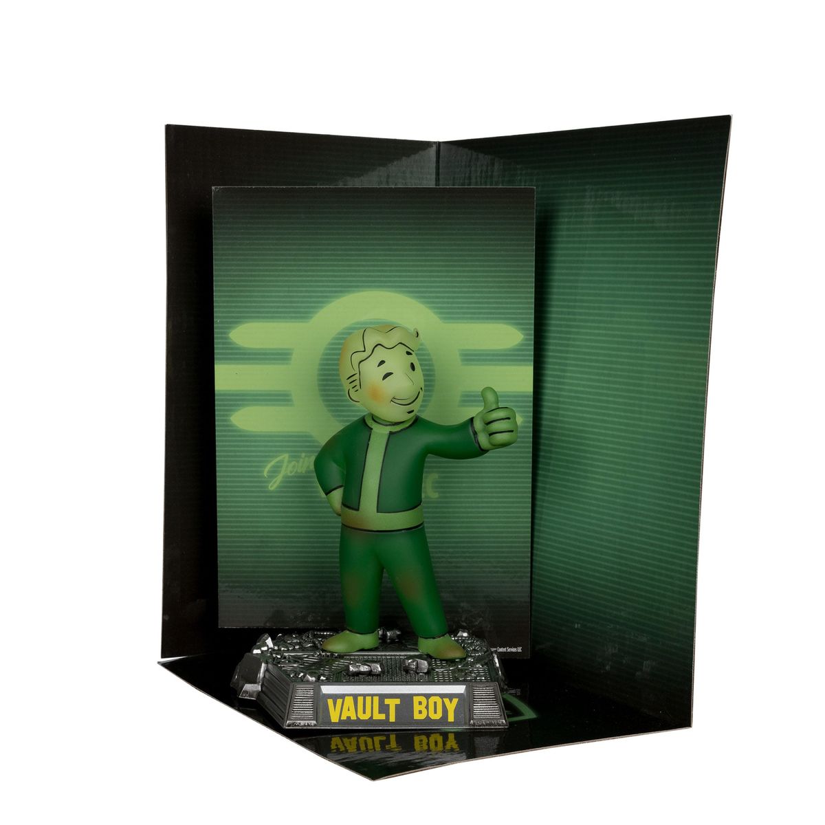 Fallout - Movie Maniacs Vault Boy - Glow-in-the-Dark -figuuri (keräilyhahmo)