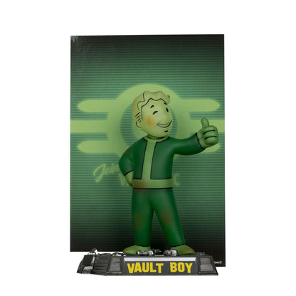 Fallout - Movie Maniacs Vault Boy - Glow-in-the-Dark -figuuri (keräilyhahmo)