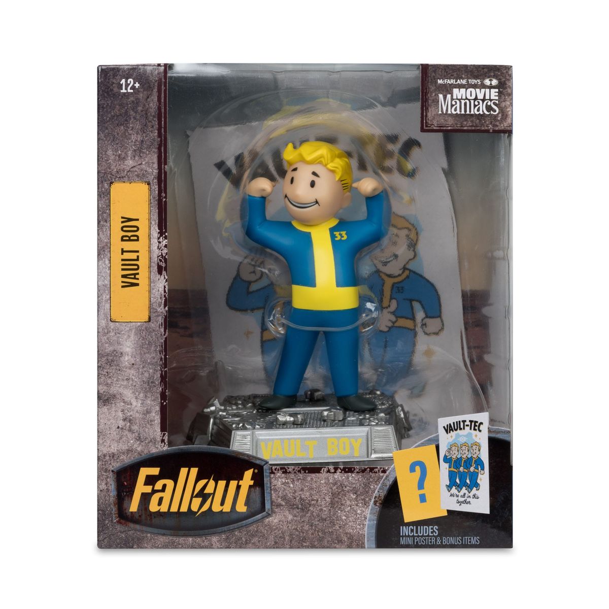 Fallout - Movie Maniacs Vault Boy Version 1 - Action Figure