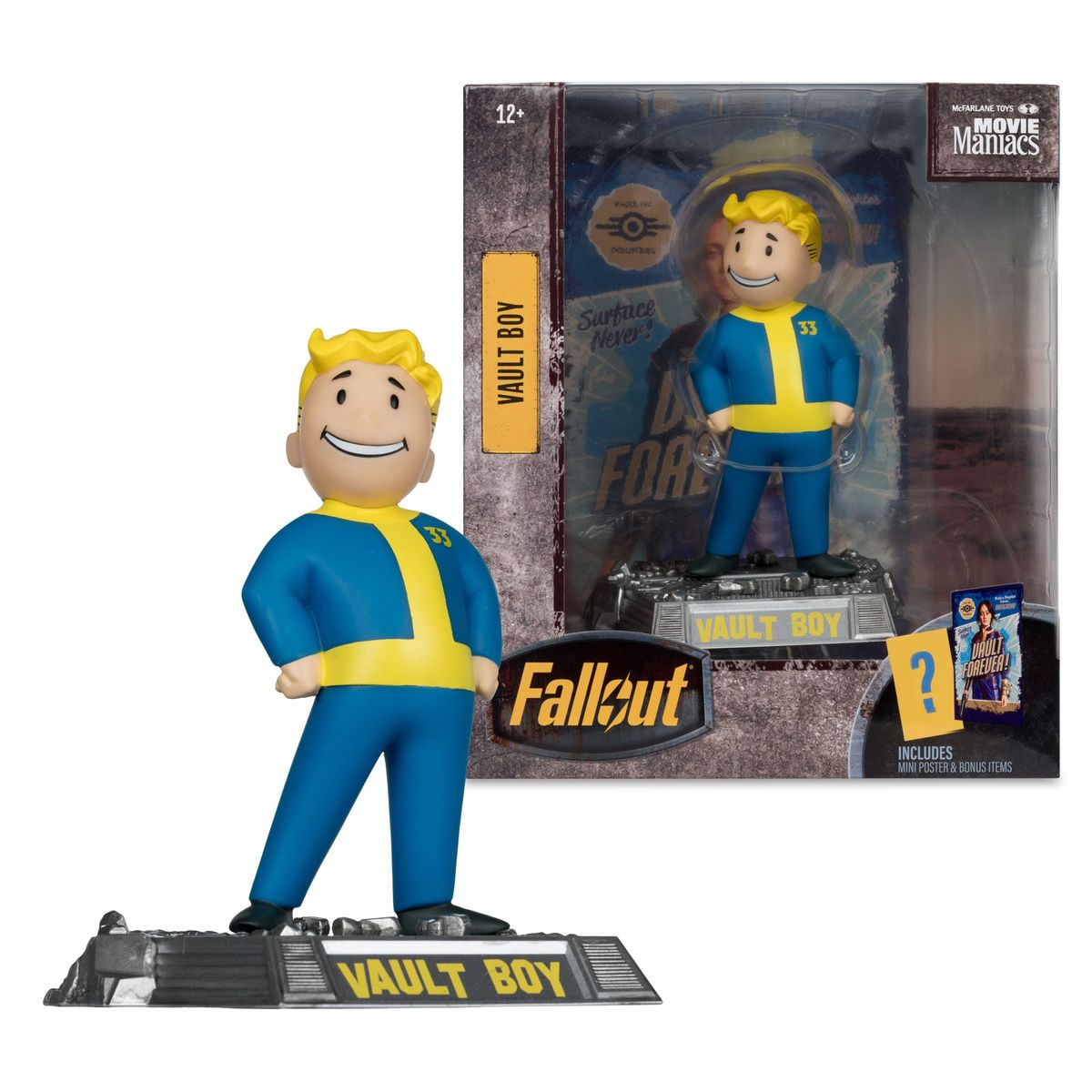 Fallout - Movie Maniacs Vault Boy Version 2 - Action Figure