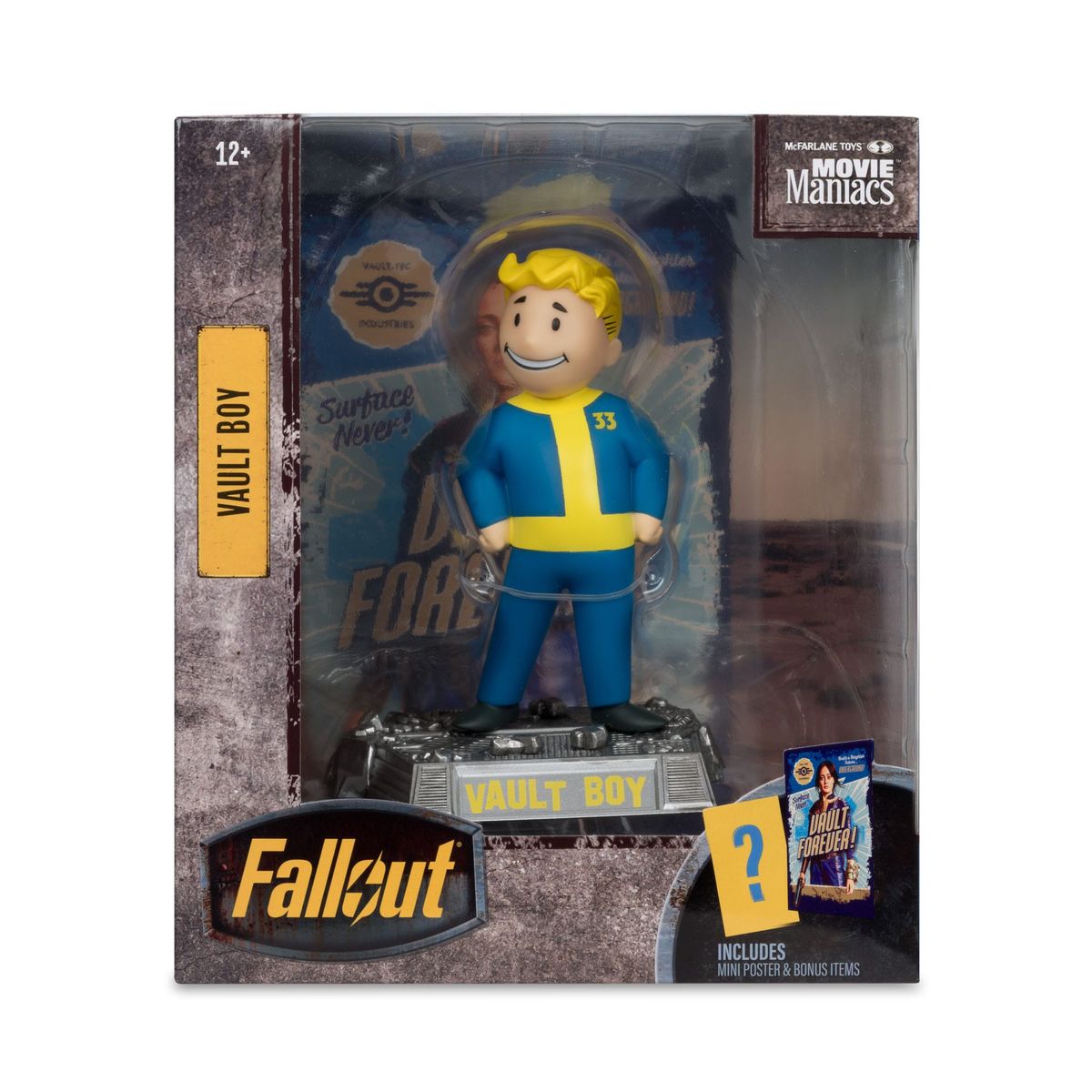 Fallout - Movie Maniacs Vault Boy Version 2 - Action Figure