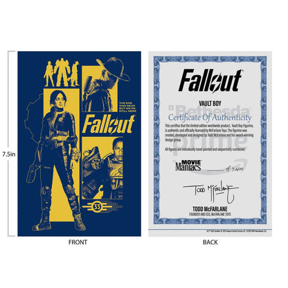 Fallout - Movie Maniacs Vault Boy Version 3 - Action Figure
