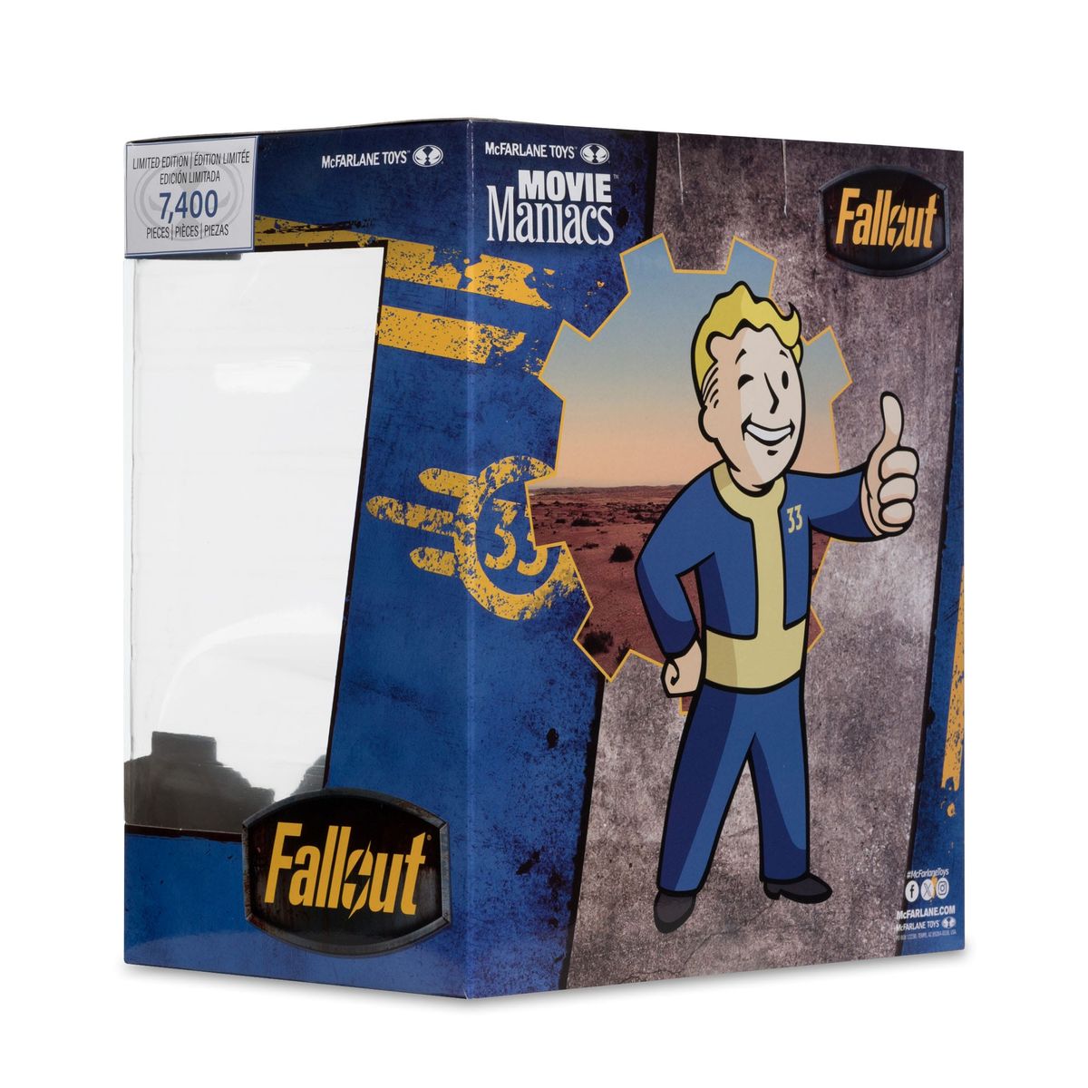 Fallout - Movie Maniacs Vault Boy Version 3 - Action Figure