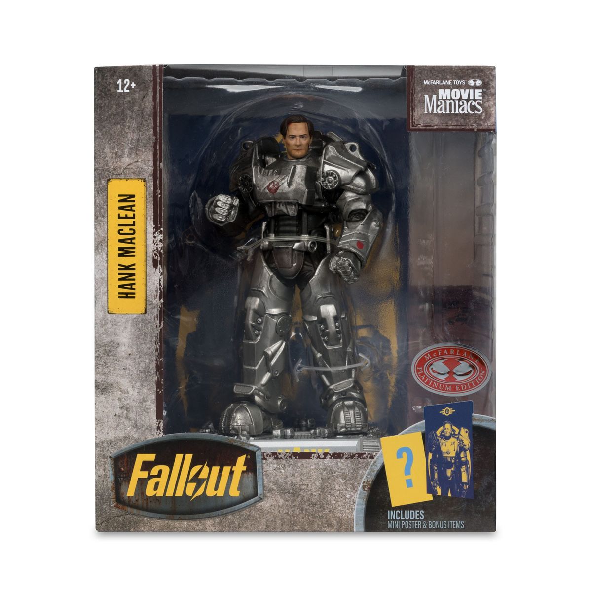 Fallout - Movie Maniacs Hank Maclean (Season 2) (Red Platinum Edition) - Action figure